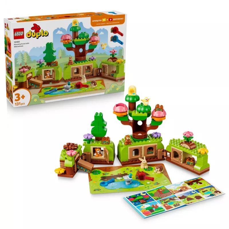 LEGO DUPLO 10480 Εξερευνητικό δάσος με άγρια ζώα (131 τεμ.)