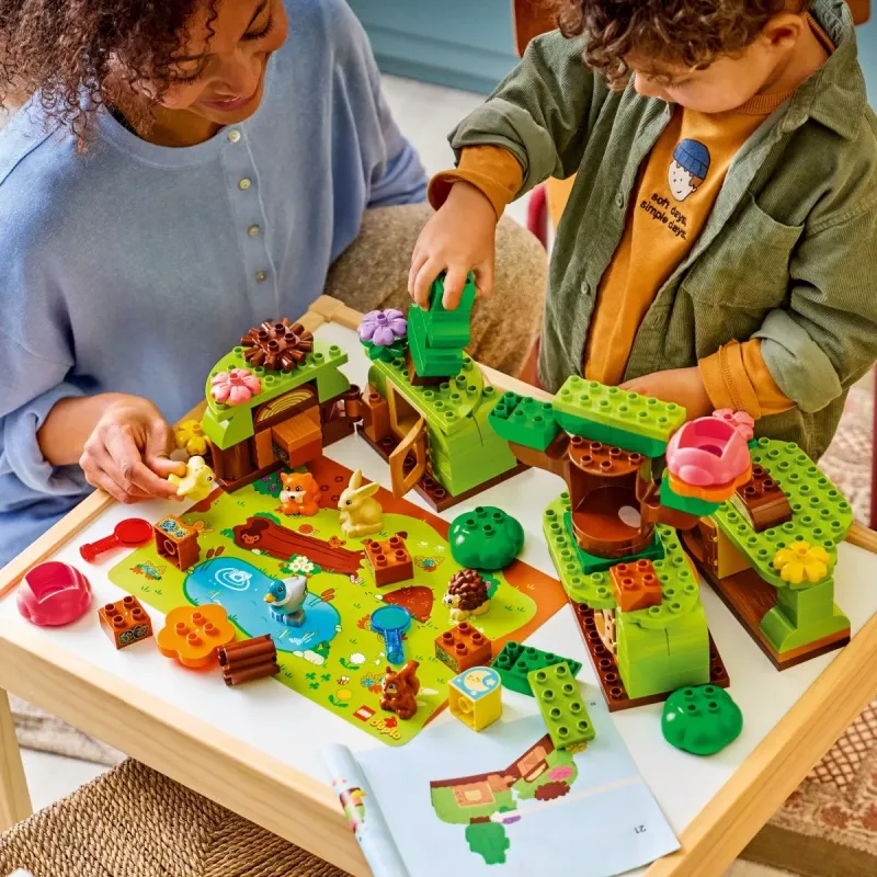 LEGO DUPLO 10480 Εξερευνητικό δάσος με άγρια ζώα (131 τεμ.)