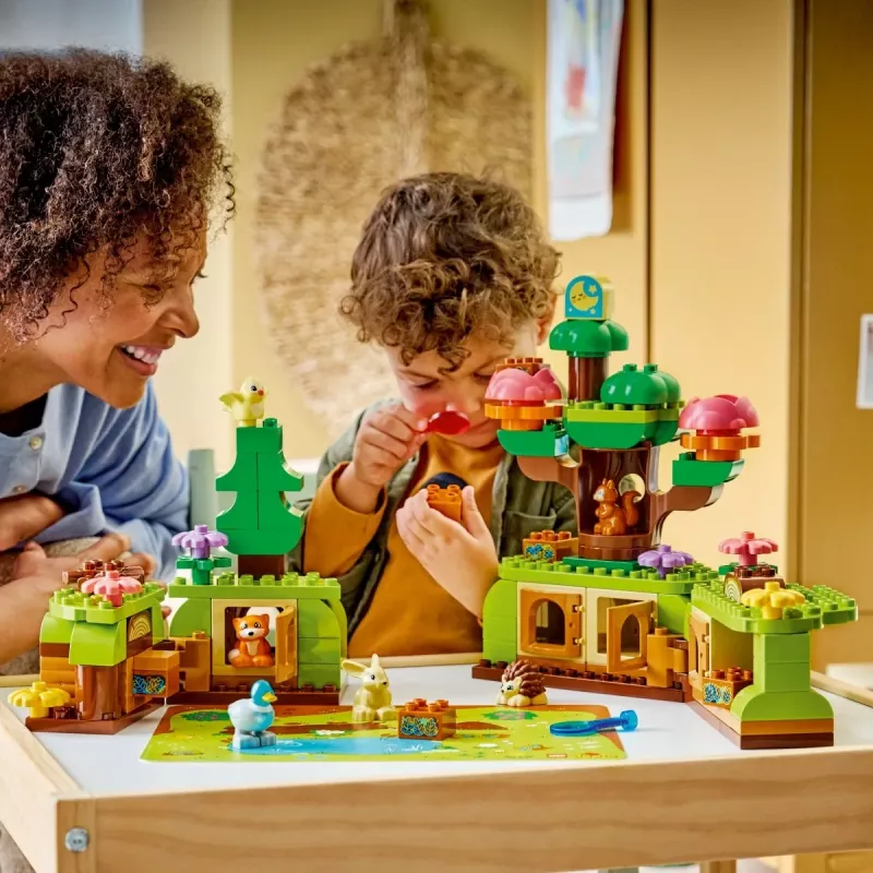 LEGO DUPLO 10480 Εξερευνητικό δάσος με άγρια ζώα (131 τεμ.)