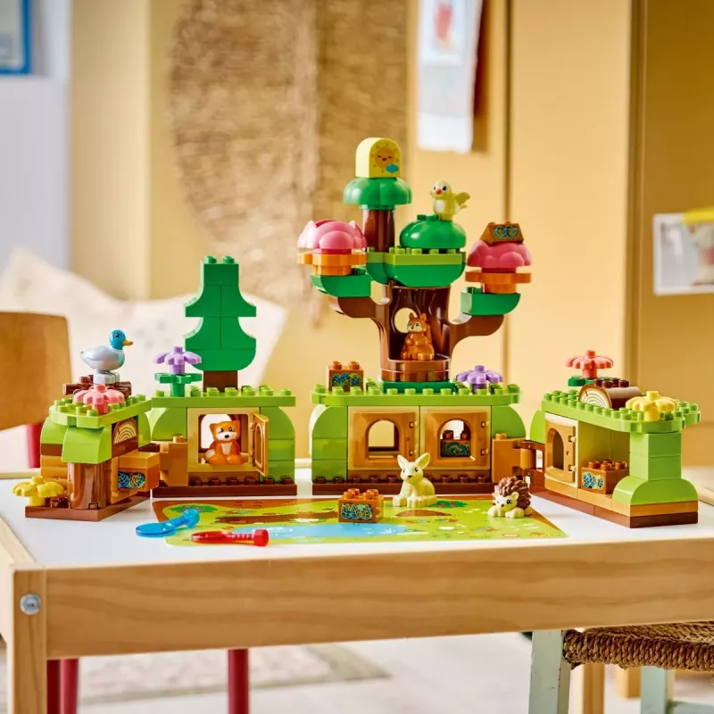LEGO DUPLO 10480 Εξερευνητικό δάσος με άγρια ζώα (131 τεμ.)