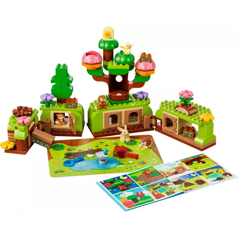 LEGO DUPLO 10480 Εξερευνητικό δάσος με άγρια ζώα (131 τεμ.)