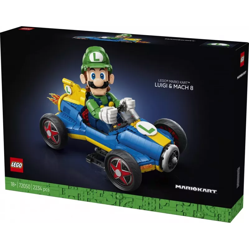 LEGO Super Mario 72050 Mario Kart - Luigi & Mach 8 (2234 τεμ.)