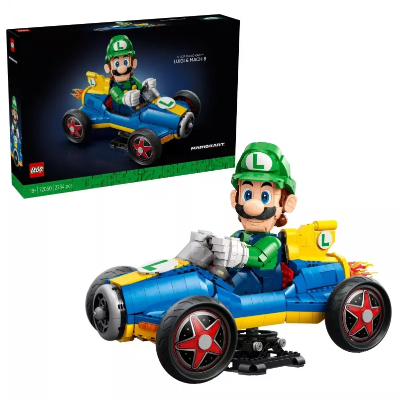 LEGO Super Mario 72050 Mario Kart - Luigi & Mach 8 (2234 τεμ.)