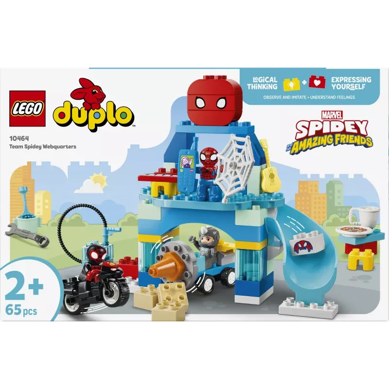LEGO DUPLO Marvel 10464 Κρυψώνα Team Spidey (65 τεμ.)