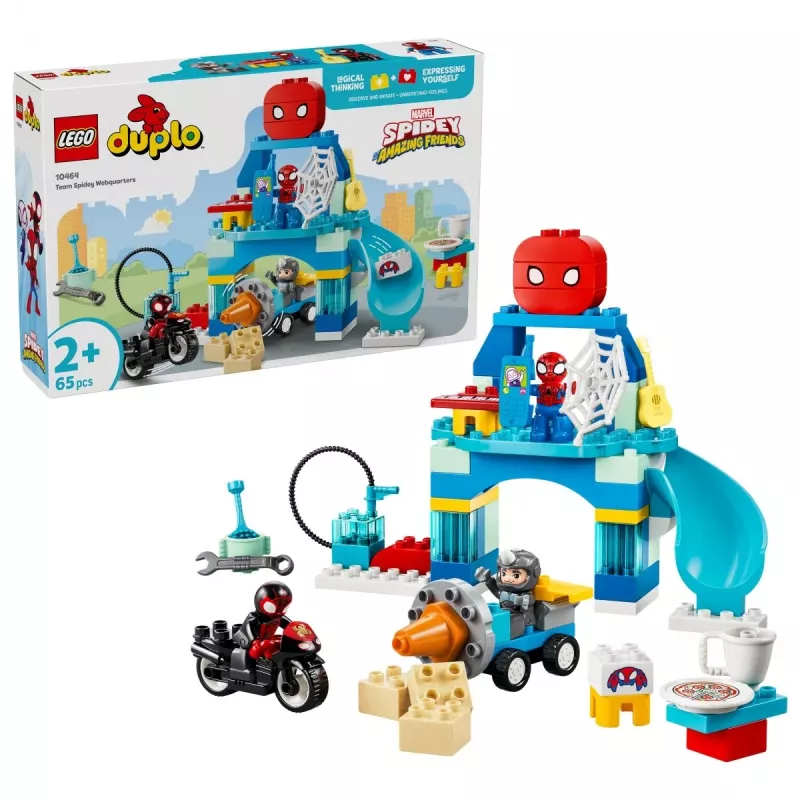 LEGO DUPLO Marvel 10464 Κρυψώνα Team Spidey (65 τεμ.)