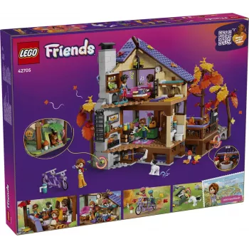 LEGO Friends 42705 Άνετο ξύλινο σπίτι στο φθινοπωρινό δάσος (1229 τεμ.)