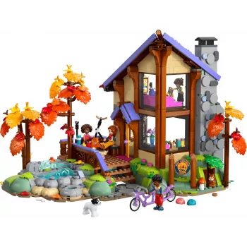 LEGO Friends 42705 Άνετο ξύλινο σπίτι στο φθινοπωρινό δάσος (1229 τεμ.)