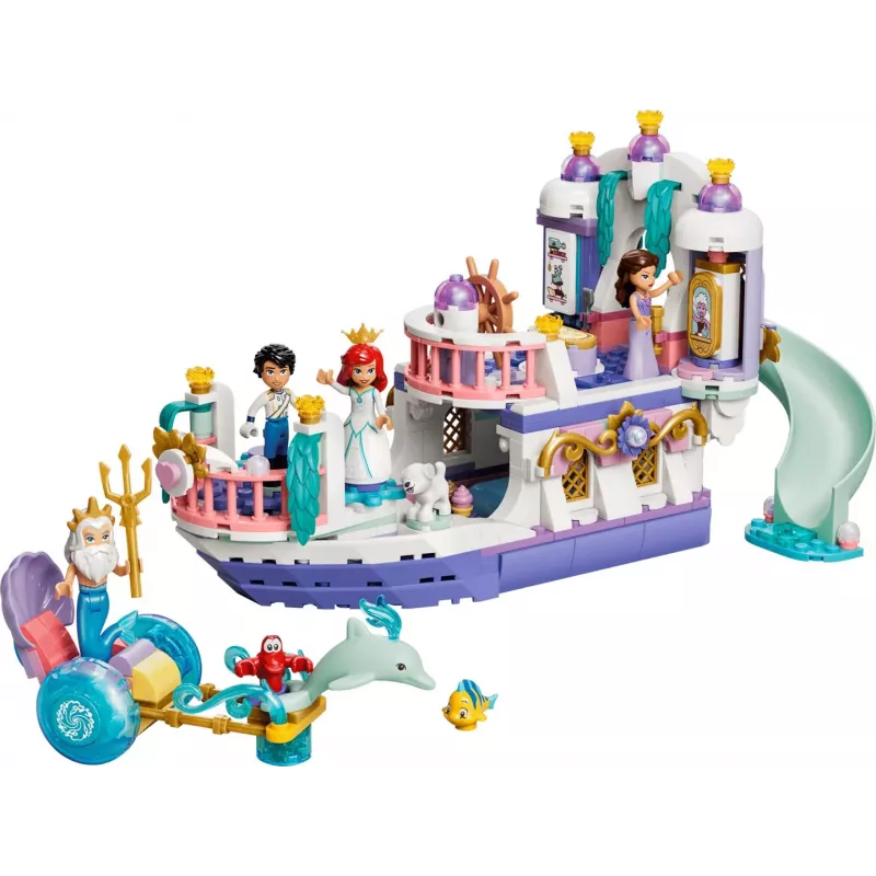 LEGO Disney 43299 Το βασιλικό γαμήλιο σκάφος της Ariel (519 τεμ.)