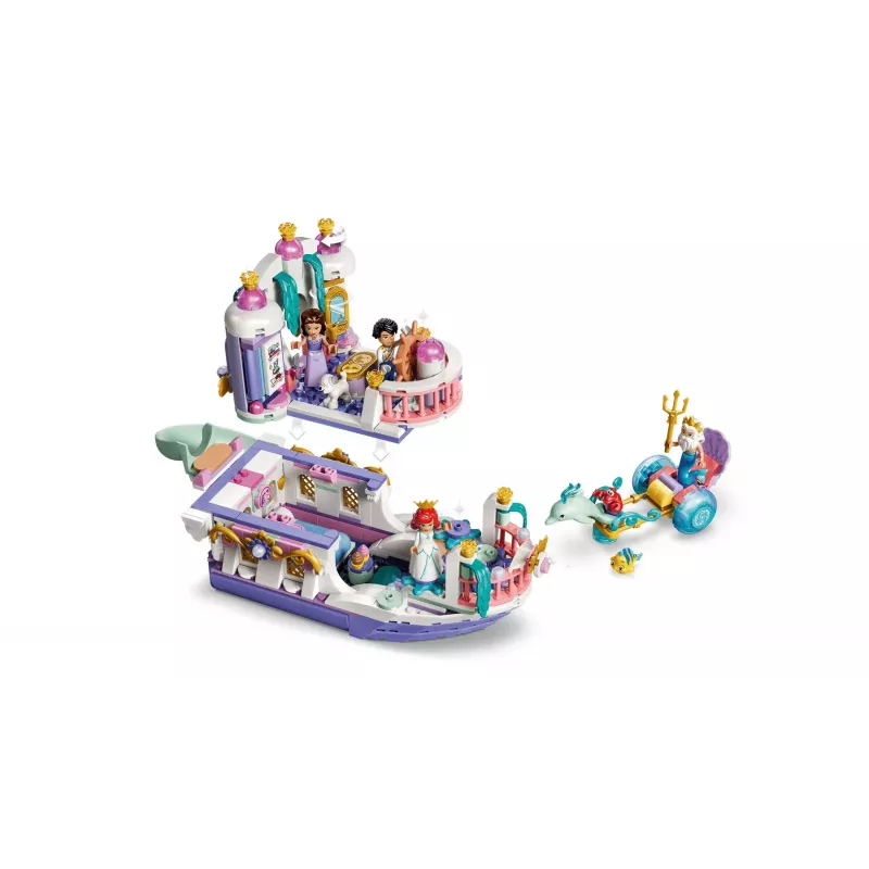 LEGO Disney 43299 Το βασιλικό γαμήλιο σκάφος της Ariel (519 τεμ.)