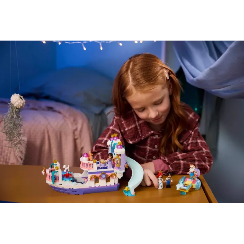 LEGO Disney 43299 Το βασιλικό γαμήλιο σκάφος της Ariel (519 τεμ.)