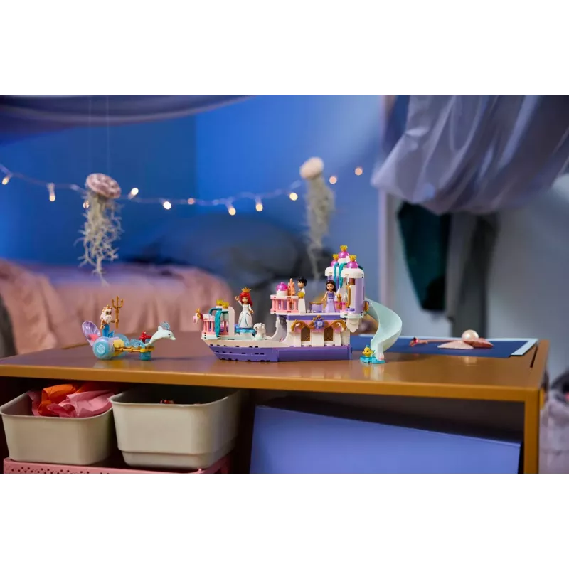 LEGO Disney 43299 Το βασιλικό γαμήλιο σκάφος της Ariel (519 τεμ.)