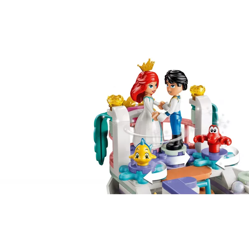 LEGO Disney 43299 Το βασιλικό γαμήλιο σκάφος της Ariel (519 τεμ.)