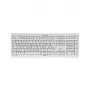 CHERRY KC 1000 Ενσύρματο πληκτρολόγιο USB - Ισπανικό QWERTY layout, Ανοιχτό γκρι