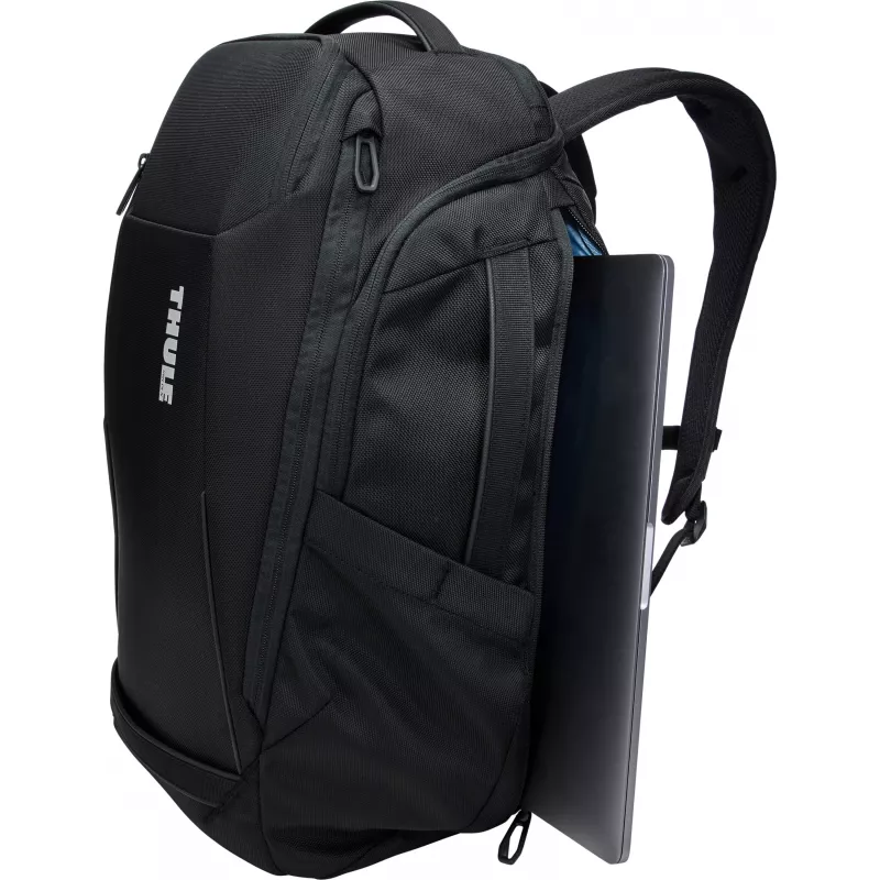 Thule Accent σακίδιο πλάτης 28L - μαύρο - θήκη φορητού 16 inch - ανακυκλωμένο πολυεστέρας