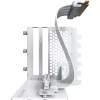 MONTECH Vertical GPU Mounting Kit PCIe 4.0 Καλώδιο Riser Λευκό 20cm