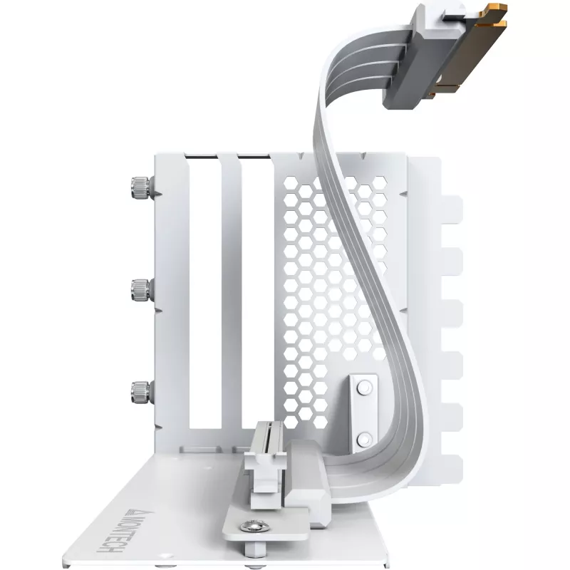 MONTECH Vertical GPU Mounting Kit PCIe 4.0 Καλώδιο Riser Λευκό 20cm