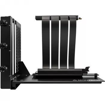 MONTECH Vertical GPU Mounting Kit PCIe 4.0 Καλώδιο Riser Μαύρο 20cm