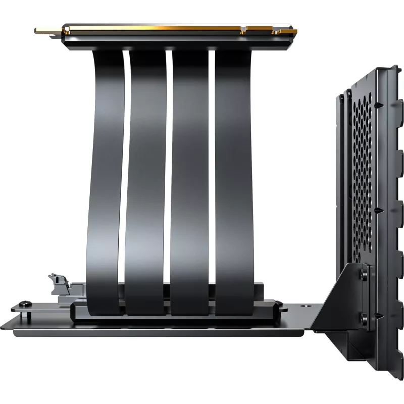 MONTECH Vertical GPU Mounting Kit PCIe 4.0 Καλώδιο Riser Μαύρο 20cm