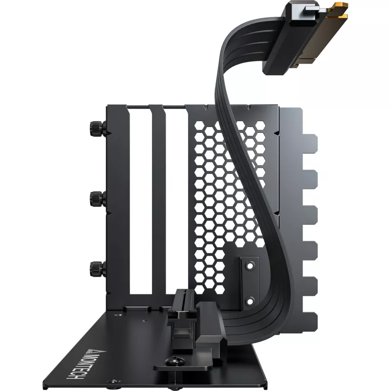 MONTECH Vertical GPU Mounting Kit PCIe 4.0 Καλώδιο Riser Μαύρο 20cm