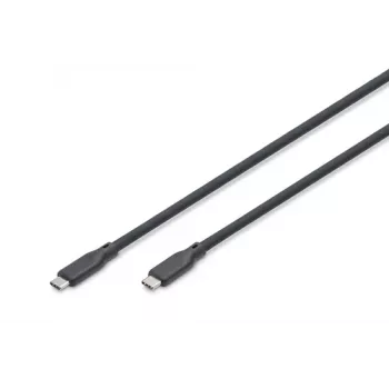 DIGITUS Καλώδιο USB Σιλικόνης, USB4 Version 2.0, USB 80Gbps, 1,5 m, Μαύρο