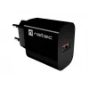 Natec Ribera Φορτιστής Τοίχου USB-A 18W Μαύρο