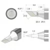 iFixit FixHub Μύτη συγκόλλησης Μαχαίρι 2,5 mm Ασημί