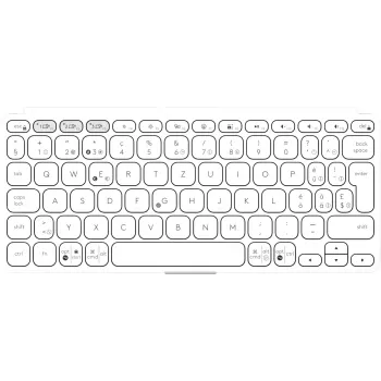 Logitech Keys-To-Go 2 Φορητό Πληκτρολόγιο Bluetooth - Graphite