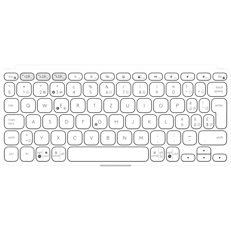 Logitech Keys-To-Go 2 Φορητό Πληκτρολόγιο Bluetooth - Graphite