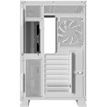 Krux Atron Λευκό Κουτί PC Mid-Tower με ενισχυμένο γυαλί