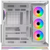 Krux Atron Λευκό Κουτί PC Mid-Tower με ενισχυμένο γυαλί