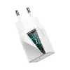 Baseus Super Si Γρήγορος φορτιστής 20W USB-C με καλώδιο (λευκό)