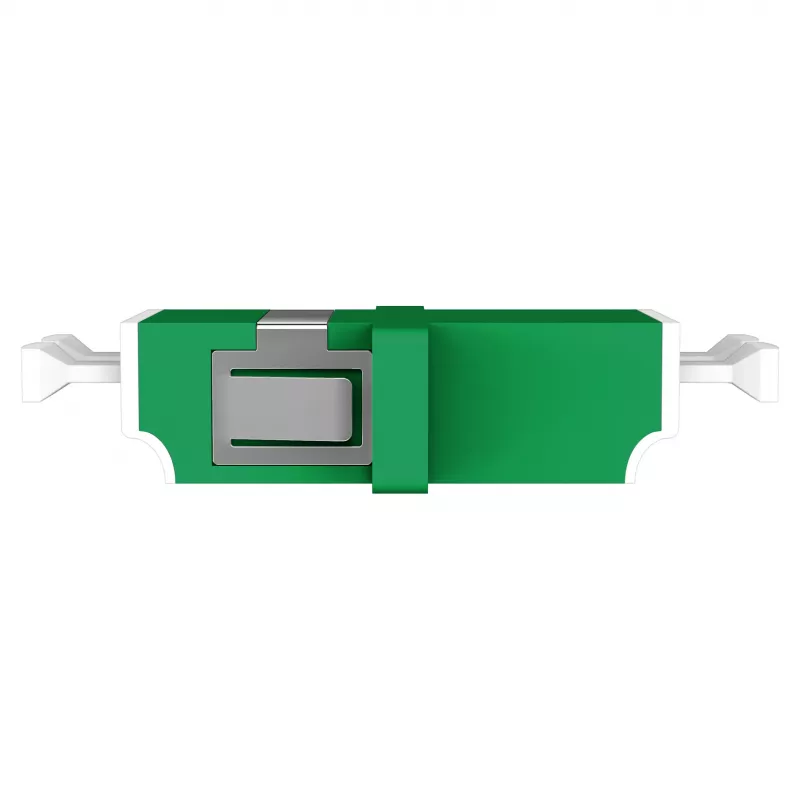 EFB Elektronik 53343.32 LWL-Υποδοχή LC/APC Duplex, OS2 Singlemode, Πράσινο, με Shutter