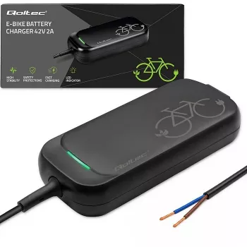 Qoltec Φορτιστής E-Bike 36V 42V 2A χωρίς Βύσμα