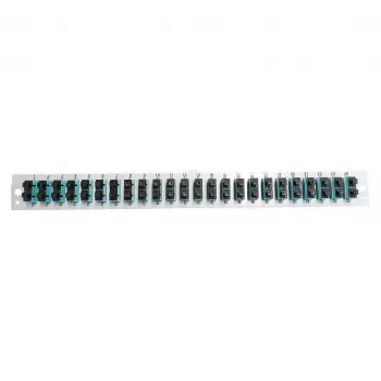 EFB Elektronik Συναρμολογημένο Front Panel με 24 x SC Duplex Υποδοχή OM3 Κάθετο, Μαύρο