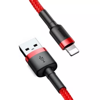 Baseus CALKLF-C09 Καλώδιο USB-A σε Lightning 2 m Κόκκινο