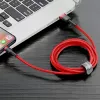 Baseus CALKLF-C09 Καλώδιο USB-A σε Lightning 2 m Κόκκινο