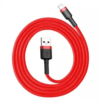 Baseus CALKLF-C09 Καλώδιο USB-A σε Lightning 2 m Κόκκινο