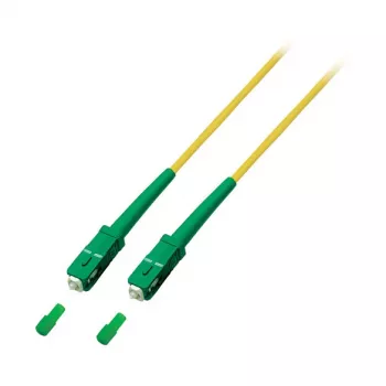 EFB Simplex Patch καλώδιο SC/APC-SC/APC OS2 G657A2, 10 m, LSZH 3 mm, Κίτρινο (O0944.10)