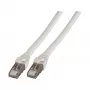 EFB-Elektronik Cat.6A S/FTP RJ45 Patch καλώδιο, Γκρι, 60m
