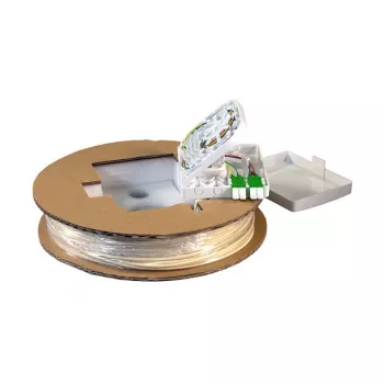 EFB Electronics FTTX Compact Box Προσυναρμολογημένο 2xLC/APC Duplex G.657.A2 50m