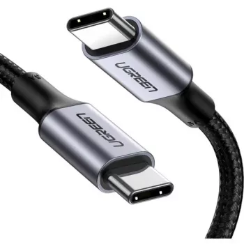 UGREEN USB-C σε USB-C Θήκη αλουμινίου με πλέγμα 1m