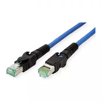 EasyLan VarioBoot Cat.6A S/FTP Patch καλώδιο μπλε 1,0 m
