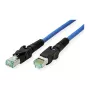 EasyLan VarioBoot Cat.6A S/FTP Patch καλώδιο μπλε 1,0 m