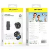 AWEI MK3 Duo Ασύρματο Lavalier Μικρόφωνο Μαύρο