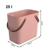 Rotho Multibag Albula Style 25L κουτί αποθήκευσης, Meadow Rose