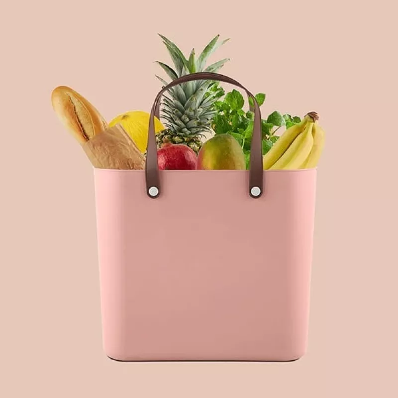 Rotho Multibag Albula Style 25L κουτί αποθήκευσης, Meadow Rose