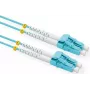 VALUE καλώδιο patch οπτικών ινών LC-LC Duplex OM3 3m τυρκουάζ LSZH