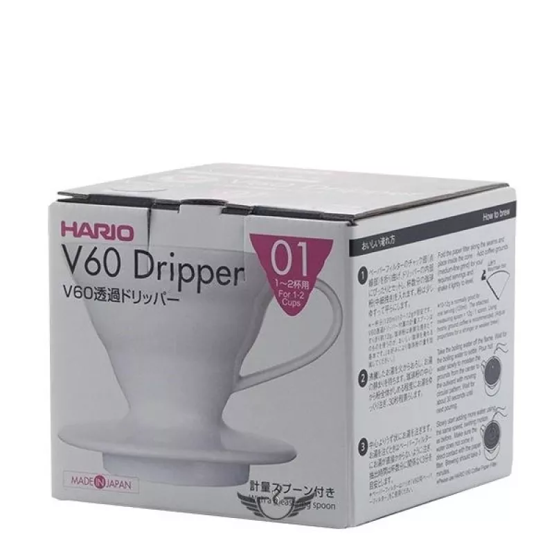 Hario Κεραμικό Dripper V60-01 Λευκό