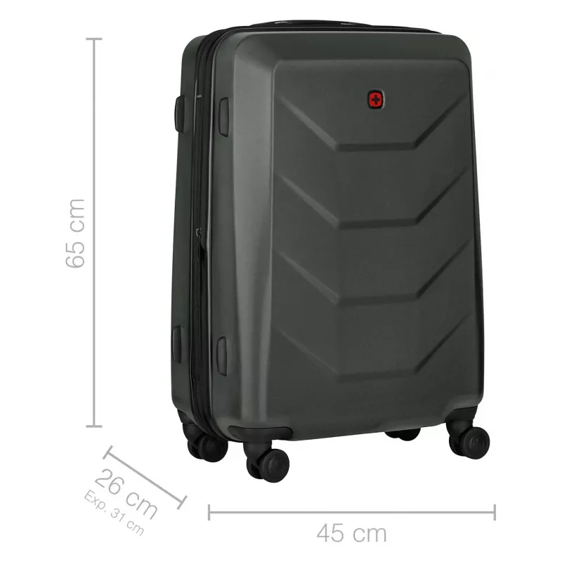 WENGER Prymo Medium Σκληρή Βαλίτσα (Anthrazit, 59 Λίτρα)