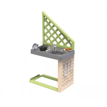 Smoby Life Καλοκαιρινή Κουζίνα Ψησταριά με Αξεσουάρ